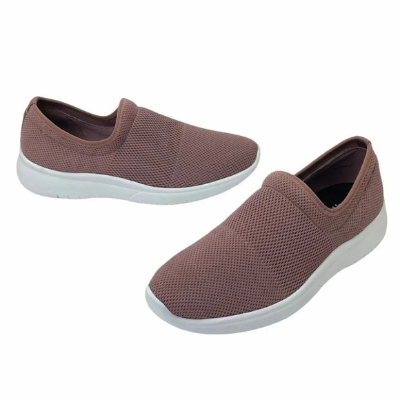 Aqua College Kady Dusty Pink Knit Womens Sneakers - Picture 8 of 11